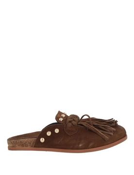 Mules & Zuecos Mujer Marrón 36,37,38,39 Mujer