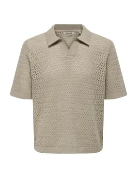 Herren Polo Beige 515670