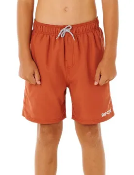 Pantaloncino Da Bagno Streamline Offset Volley Baked Clay 16 Anni