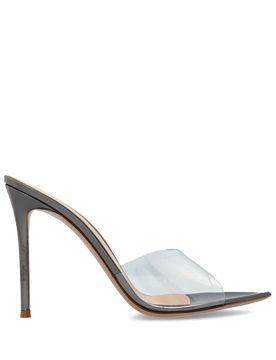 Pointed-Toe 105mm Heeled Sandals with Leather Sole