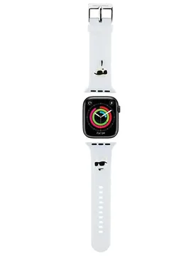 Sangle Klawlslkcnh Apple Watch 42/44/45/49mm White One Size unisex - Karl lagerfeld - FashionsVida