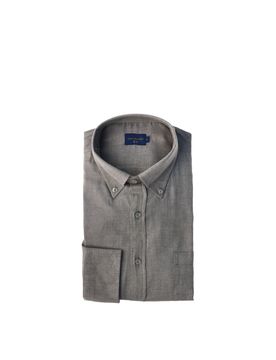 Camicia cotone felpato GRIGIO 39