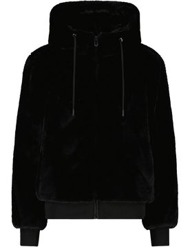 Woman jacket fix hood chaqueta outdoor mujer Negro (36)