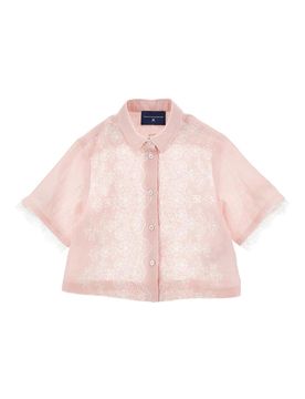 Ermanno Scervino Camicia Con Ricamo