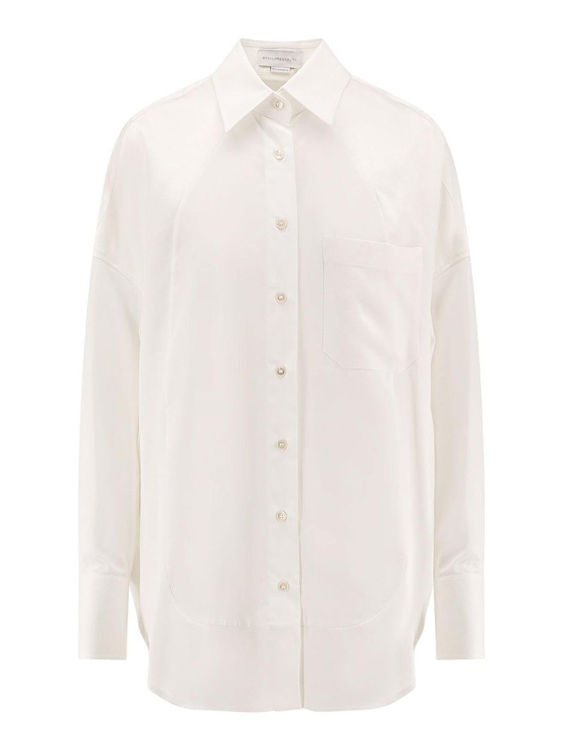 Camicia Oversize In Raso