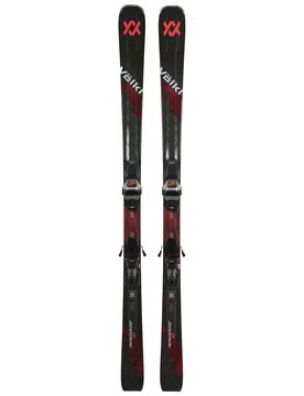 Ski Set inkl. Bdg. Pistenski Peregrine 80 Lowride + LR 12 Tcx 2026 für Herren aus Holz Größe 182 cm Rot