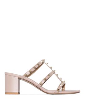 Sandali in pelle Rockstud
