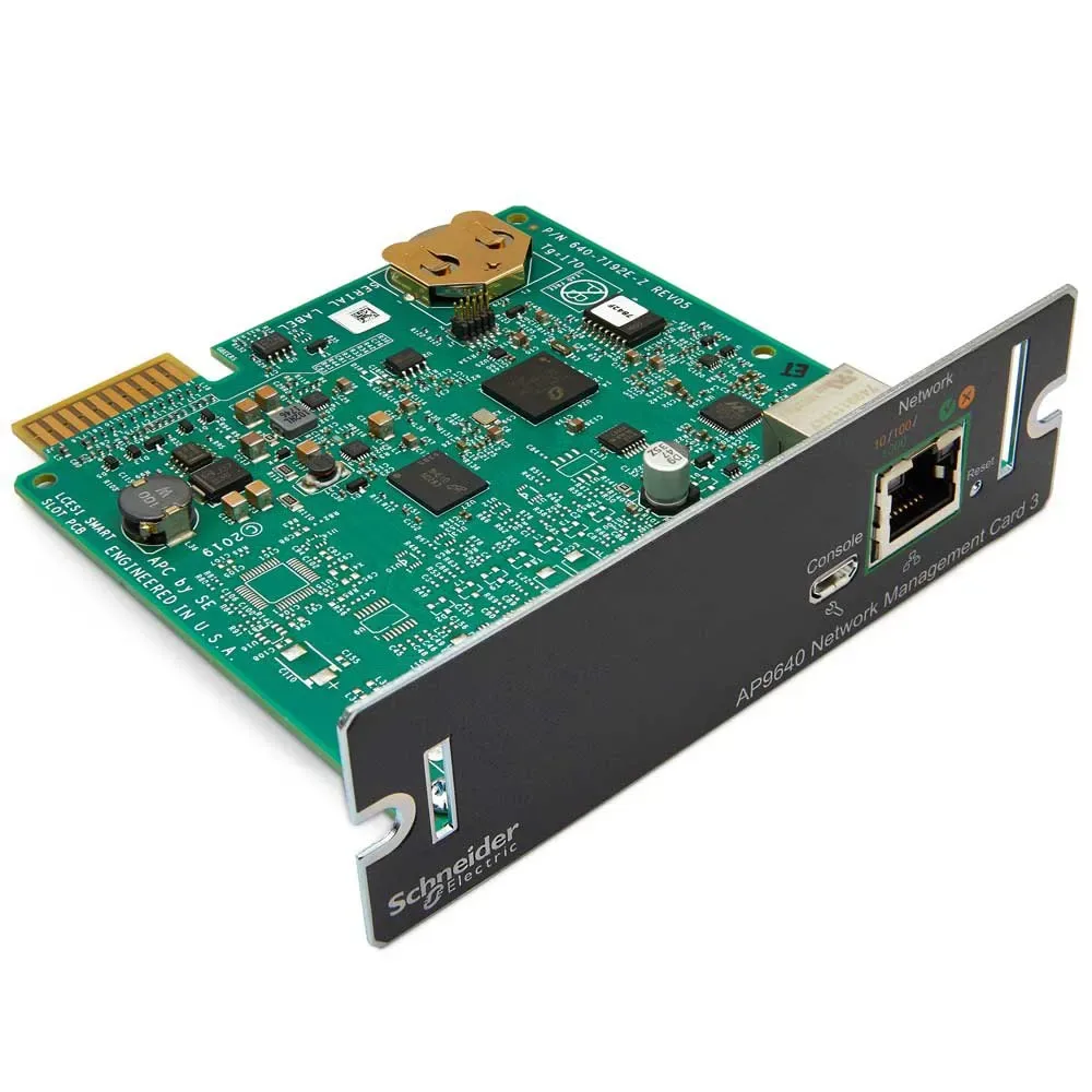 Ups Network Management Card 3 Black / Green One Size unisex - APC - FashionsVida