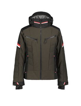 Veste de ski Kaldoaivi à capuche olive 56