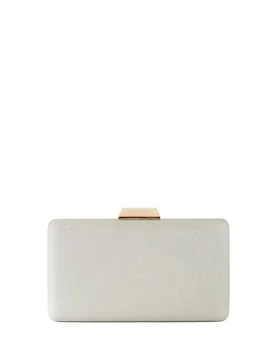 Billy' Fabric Bag - Silver - Size: One Size - KG Kurt Geiger - FashionsVida