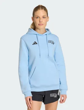 BERLIN HALF MARATHON Hoodie XS Glow Blue - Adidas - FashionsVida