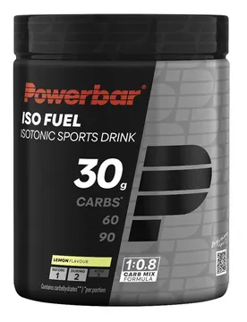Boisson En Poudre Iso Fuel 30 Black Line Citron 608g