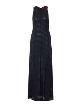 Thelatest Vestito lungo Dori nero
