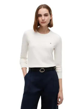 Maglione Ww0ww98 Ivory Petal M
