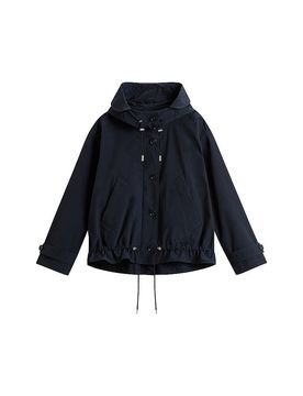 Parka dunkelblau L damen