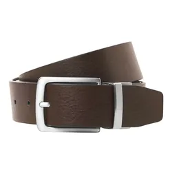 Ceinture En Cuir Rio Reversible Black / Dark Brown / Reversible 80 cm