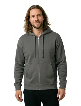 Hugo Sweat-shirt à Zip Dapozip 10249110 01 Red Dark Grey M