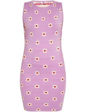MYMO Vestido de punto beige / lila