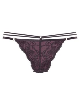 LASCANA Tanga lila oscuro