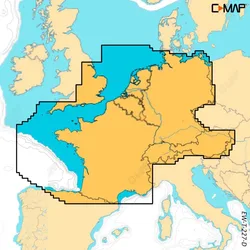 North-west Europe Discover X Card Multicolour One Size unisex