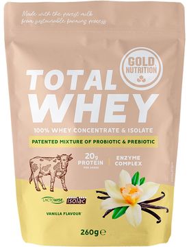Total whey vanilla - 260 g proteínas (UNICA)