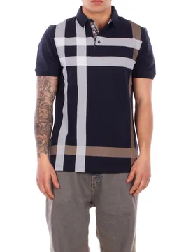 Uomo polo mml1117 ny94 blaine polo midlayers blu verde - Barbour - FashionsVida