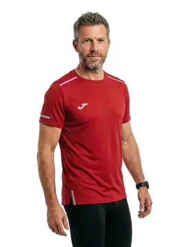 Ranking Short Sleeve T-shirt Red L - Joma - FashionsVida