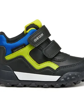 Sneaker Trekkyup Abx Baby Black / Fluo Green EU 25 - Geox - FashionsVida