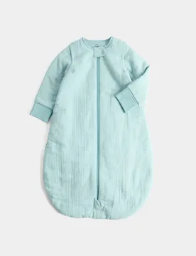 Tog Detachable Sleeves Sleeping Bag (0-36 Mths) Aqua Marine unisex - M&S - FashionsVida