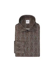 Chemise Slim Fit marron 42