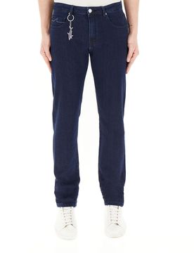 Jeans straight leg BLU SCURO 50