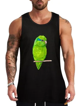 Green parrotlet Tank Top Soft Basic Tank Top Breathable Sleeveless Daily Shirt - Aliexpress - FashionsVida