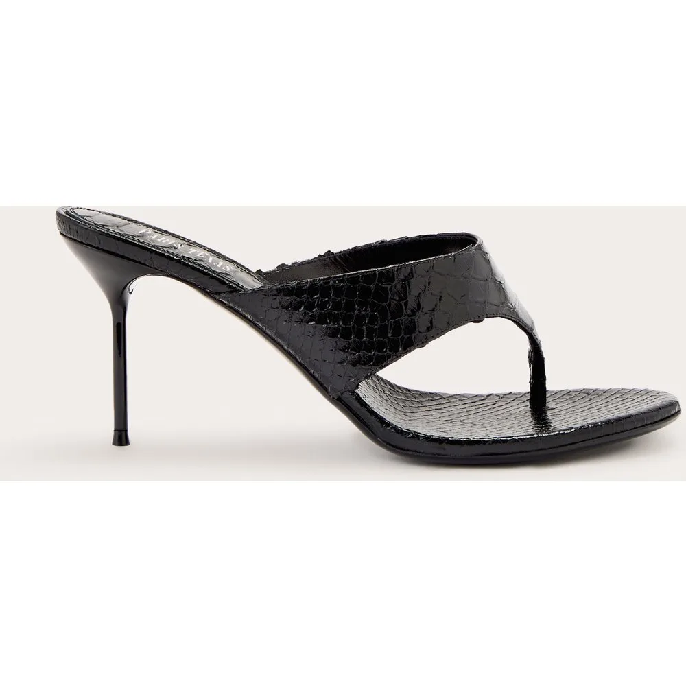 Sandalias de tacón Lidia de piel - Paris Texas - FashionsVida