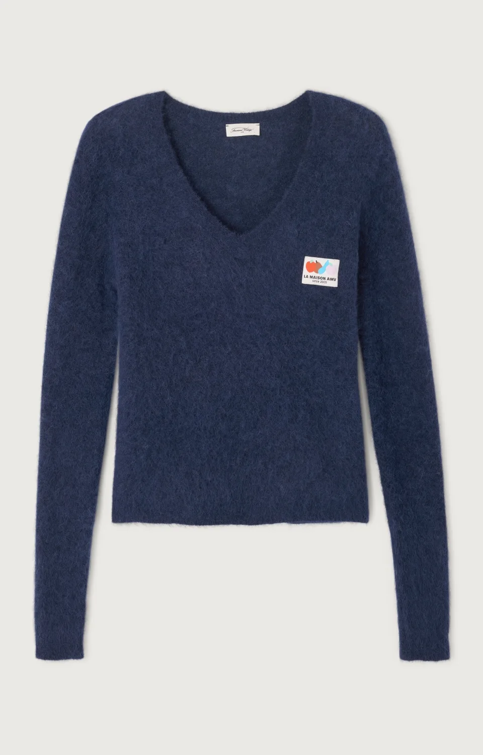 PULL AJUSTE ML COL V female - M - FashionsVida