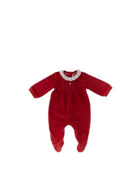 Tutina misto cotone ROSSO 4-6