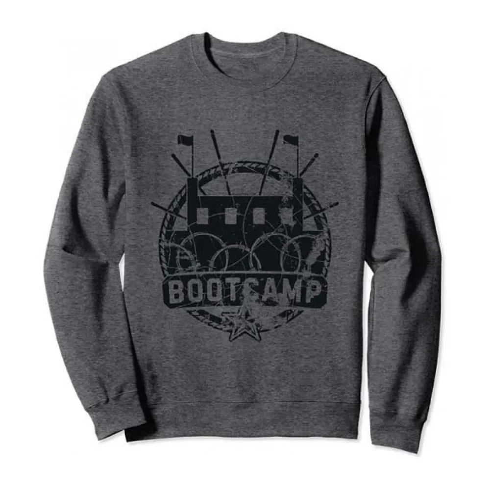 Sweatshirt Pubg Sanhok Grey S unisex - Gaya - FashionsVida