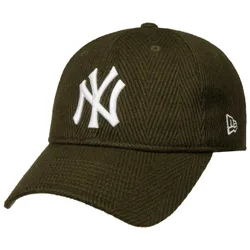 Twenty Herringbone Yankees Cap by - olive - Herren - Size: One Size