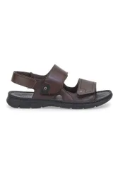 Sandali Marrone Con Chiusura a Strappo 7163 42