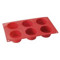 Silikon-Muffinform Flexxible Love 6er-Set