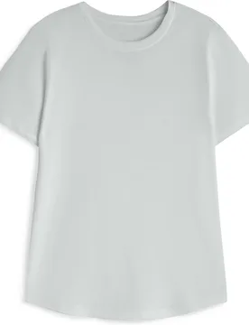 Camiseta de mujer de algodón de manga corta - Ecoalf - FashionsVida