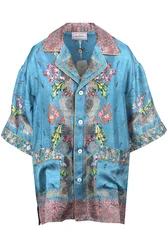 Camicia - 470094 - Fantasia Turchese
