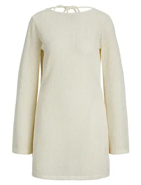 Vestito Midi A Maniche Lunghe Grace Reg Jjxx Vanilla Ice XL