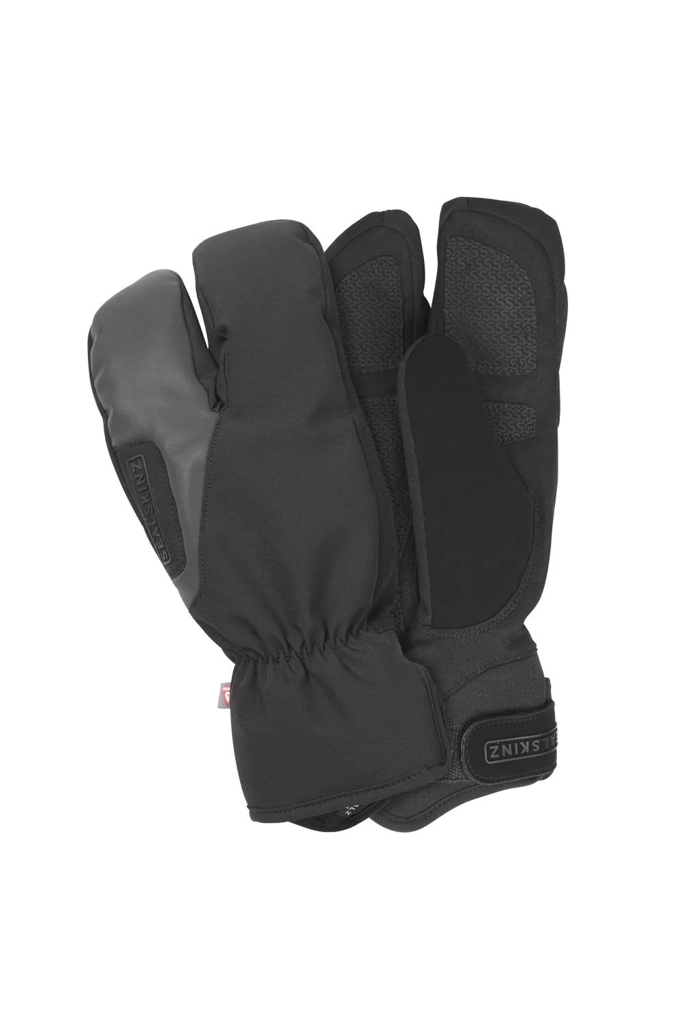 Waterproof Unisex Cold Cycle Split Finger Gloves - - Size: L - Sealskinz - FashionsVida