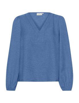 Kaffe Blusa 'Elise' azul denim