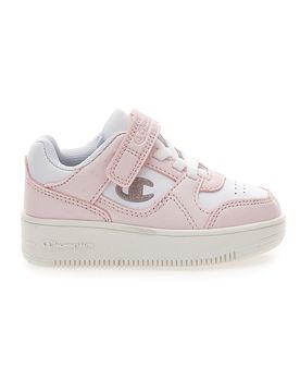 Sneakers rosa con strappo e logo RD18 Bubble G TD 26