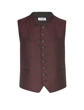 Gilet traditionnel VOITL 2 rouge foncé 98 - Grasegger - FashionsVida