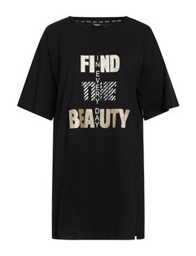 Camiseta Mujer Negro S Mujer