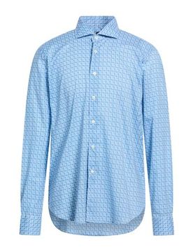Fedeli Camisa Hombre Azul 44 Hombre