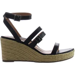 Sabina Black Womens Wedges - Size Uk 3