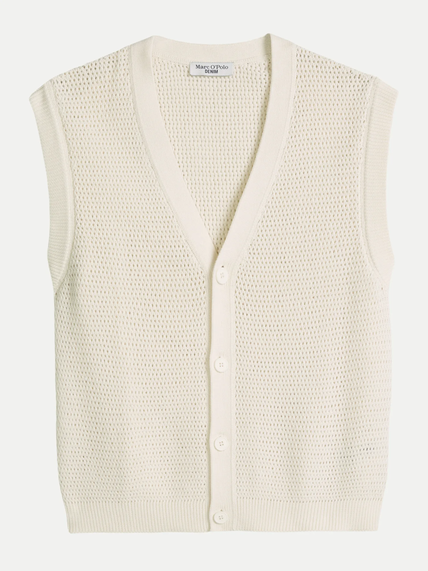 Marc O' Polo Pullunder Cardigan Weiß L - Marc O'Polo - FashionsVida